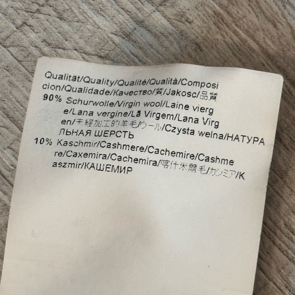 Hugo Boss Virgin Wool & Cashmere Relaxed Fit Coat - Picture 14 of 15